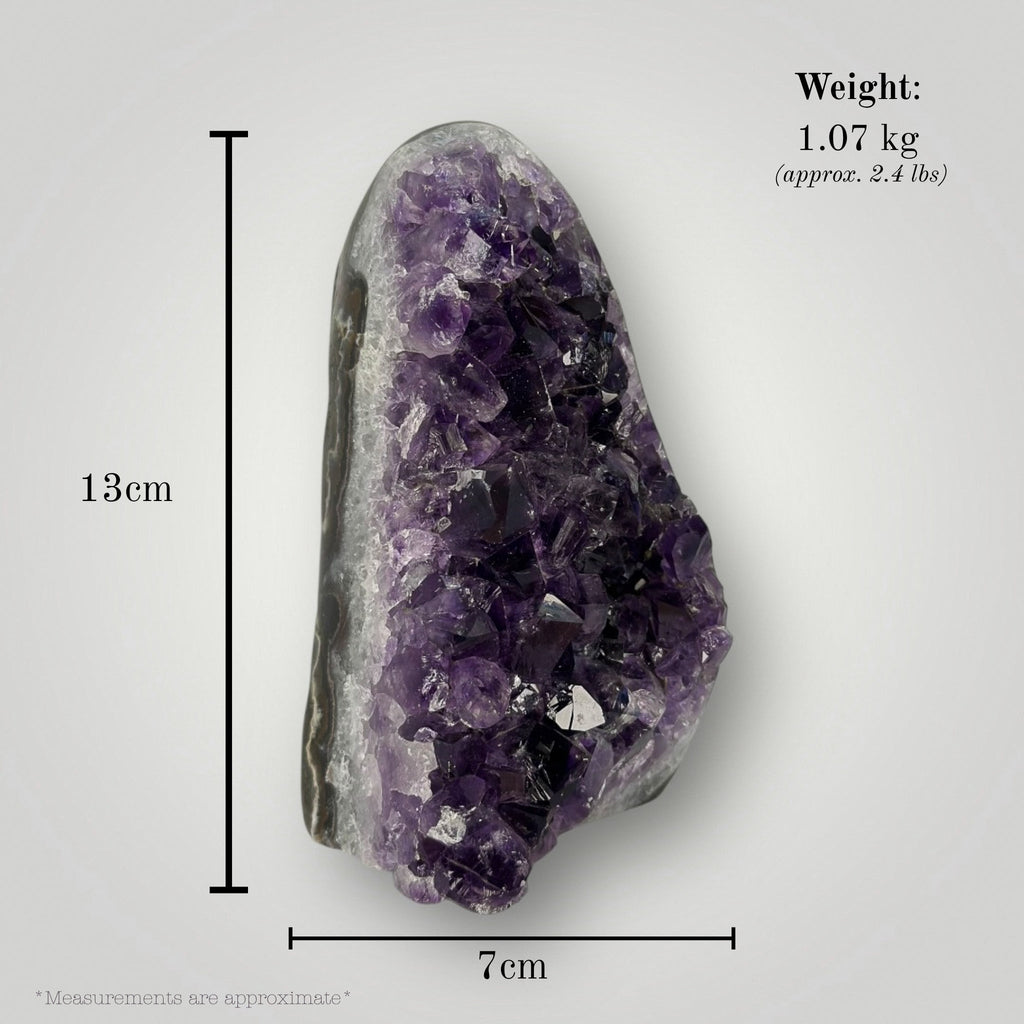 Raw Amethyst Cut Base Stone