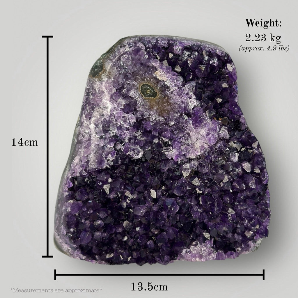 Raw Amethyst Cut Base Stone