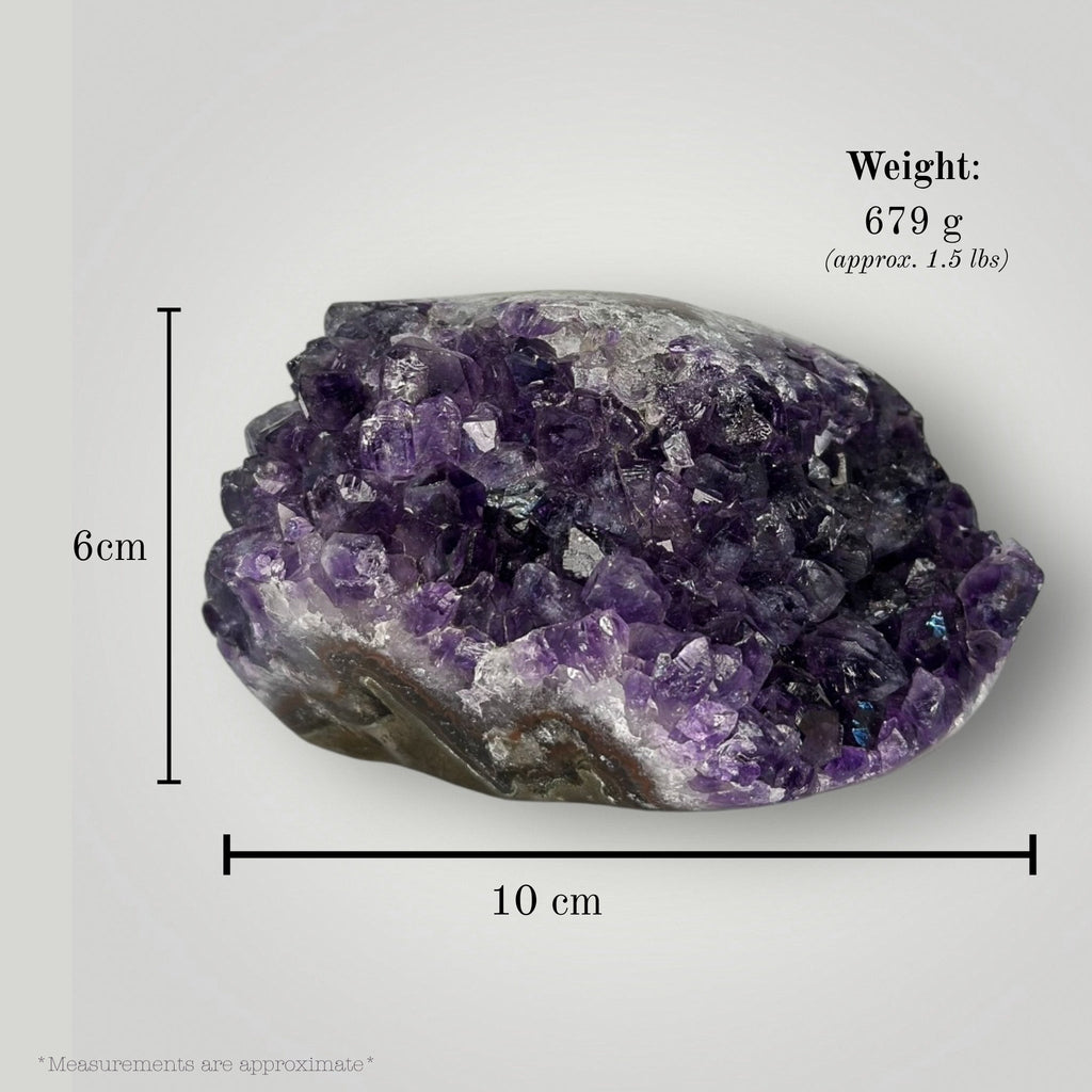 Raw Amethyst Cut Base Stone