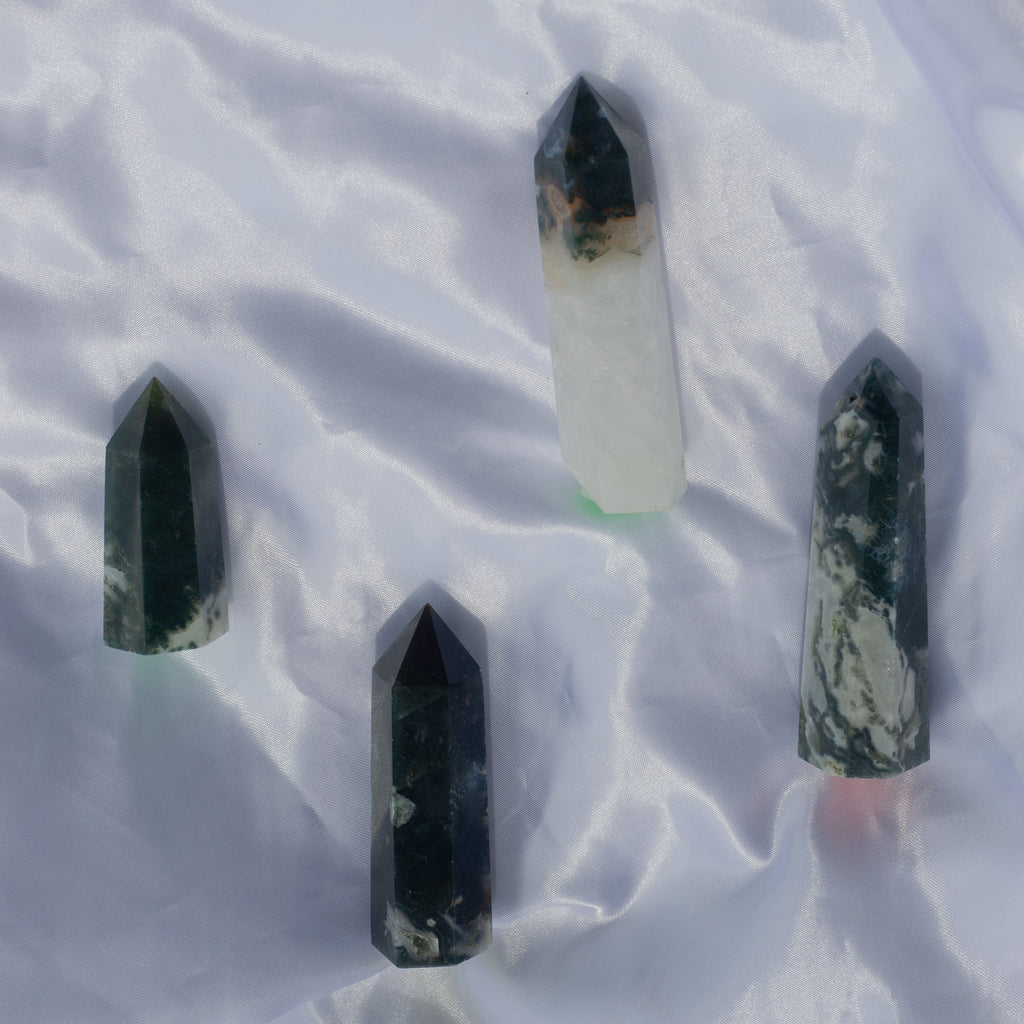 Moss Agate Towers