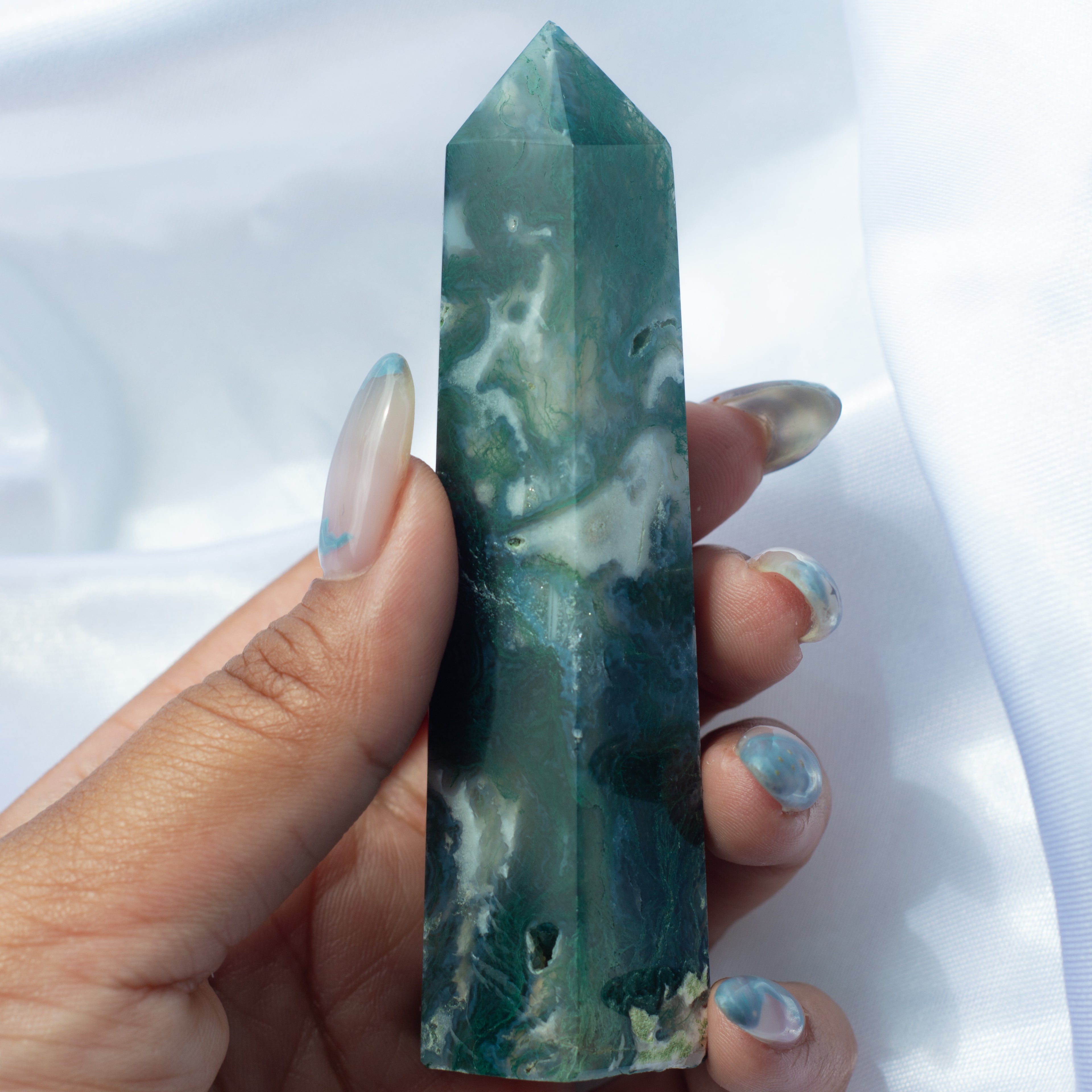 Moss Agate Towers
