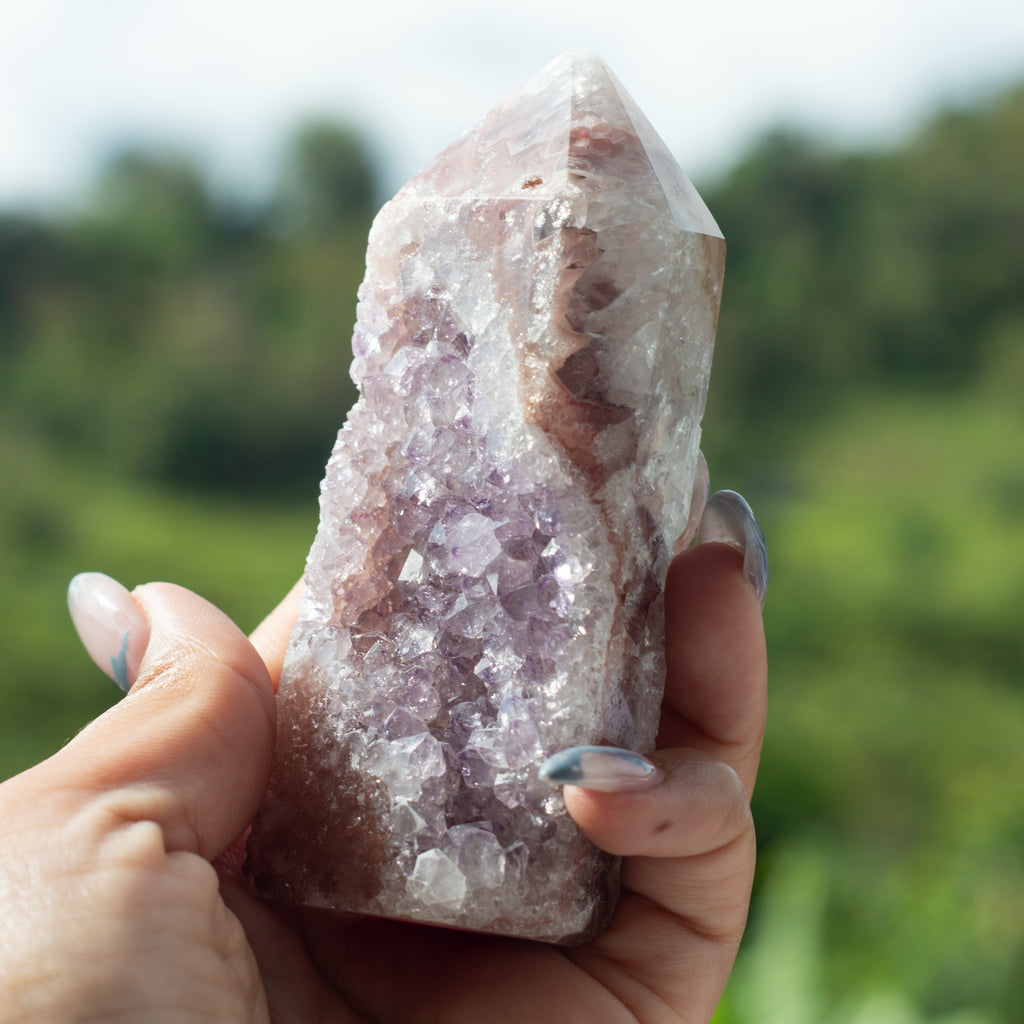 High Quality Amethyst Tower