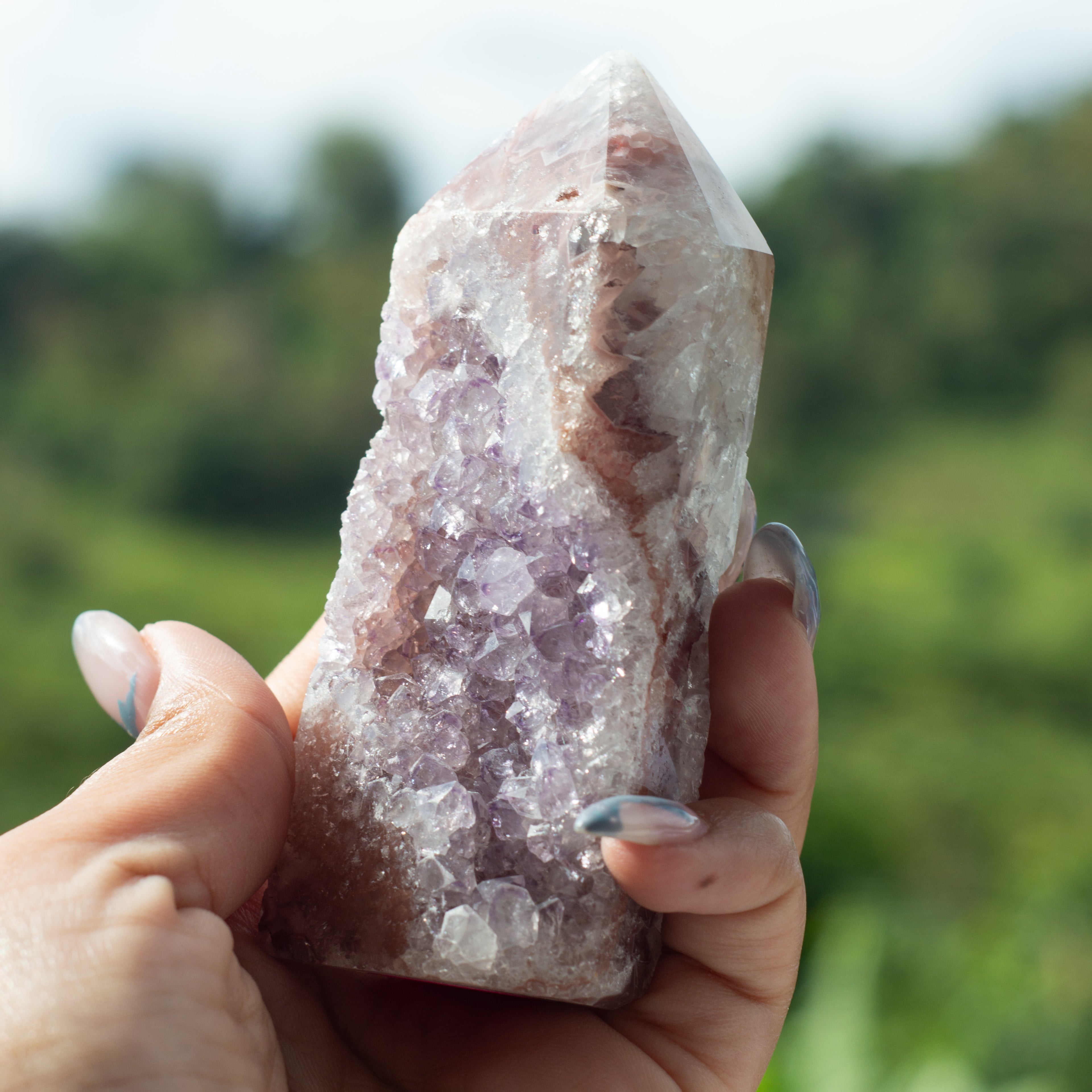 High Quality Amethyst Tower