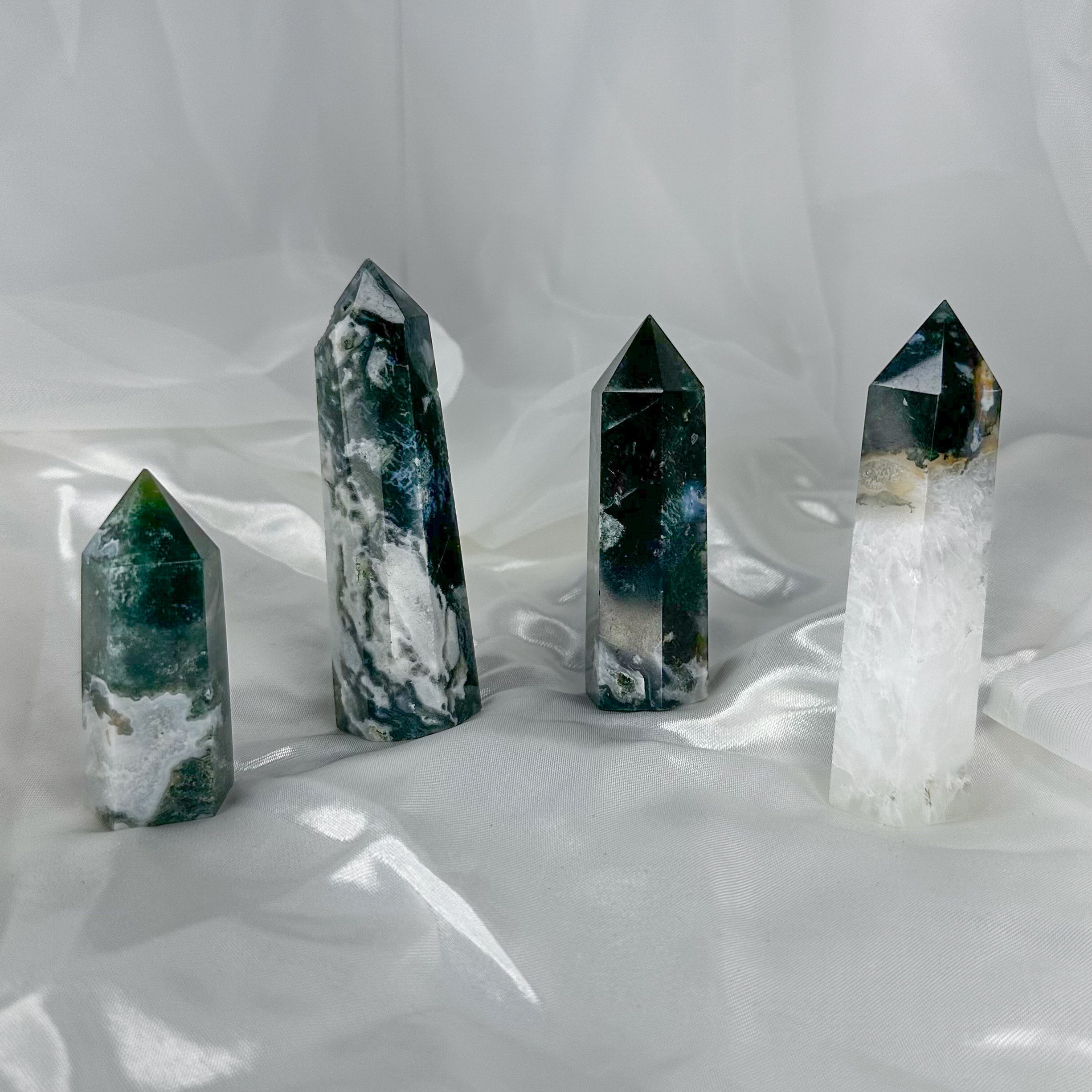 Moss Agate Towers