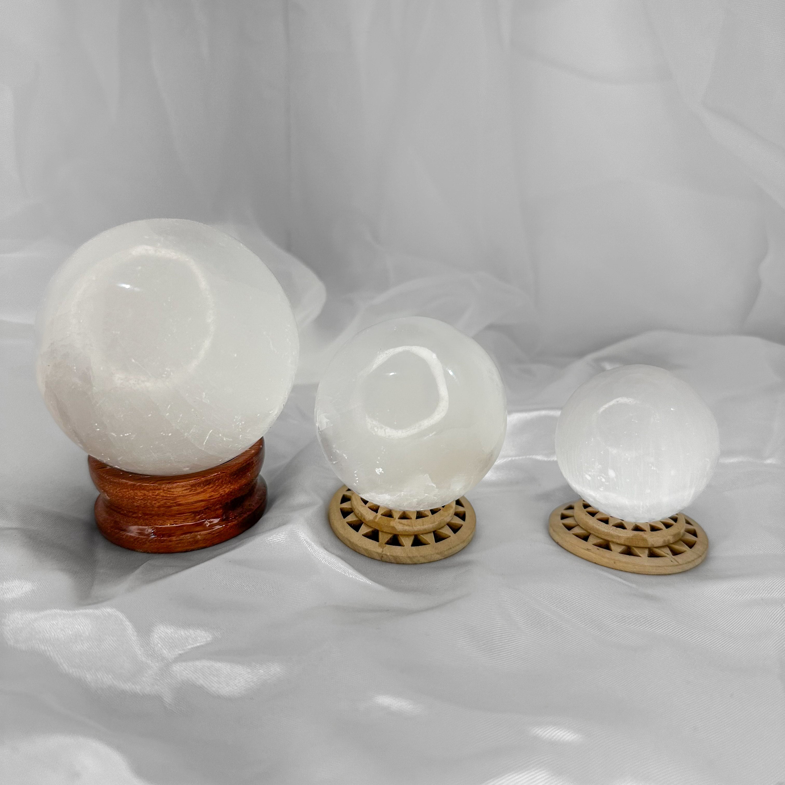 Selenite Spheres