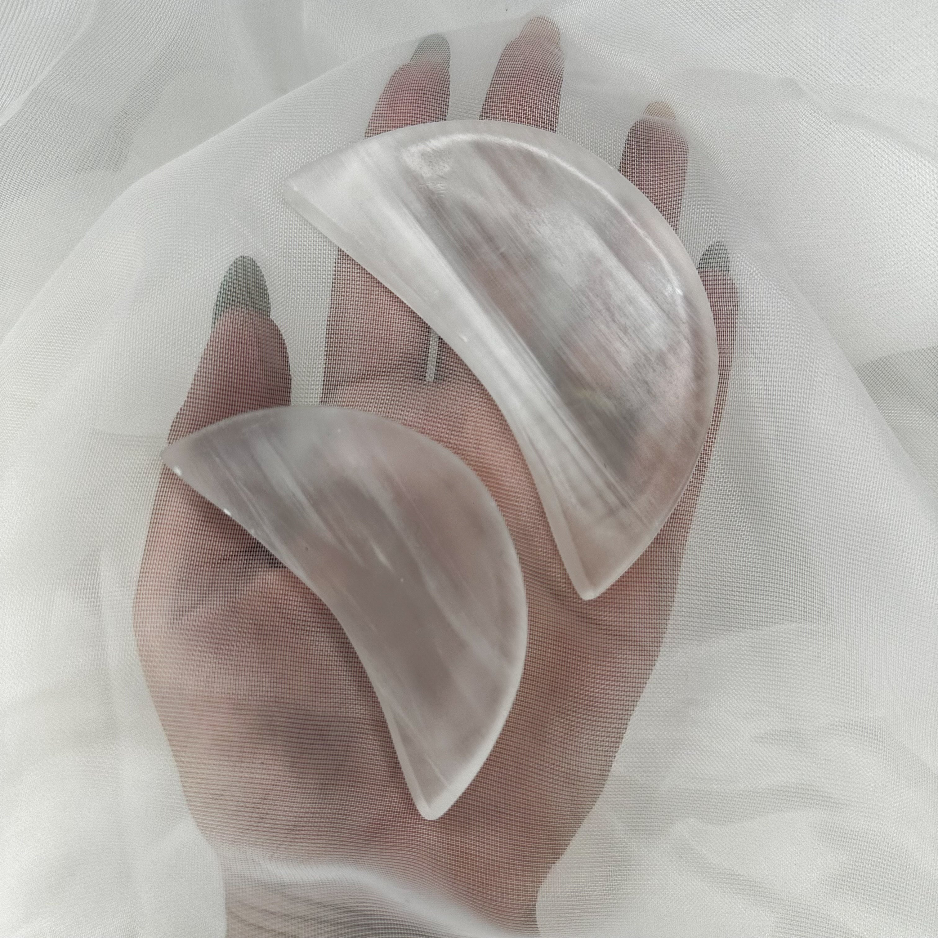 Selenite Mini Moon Tray