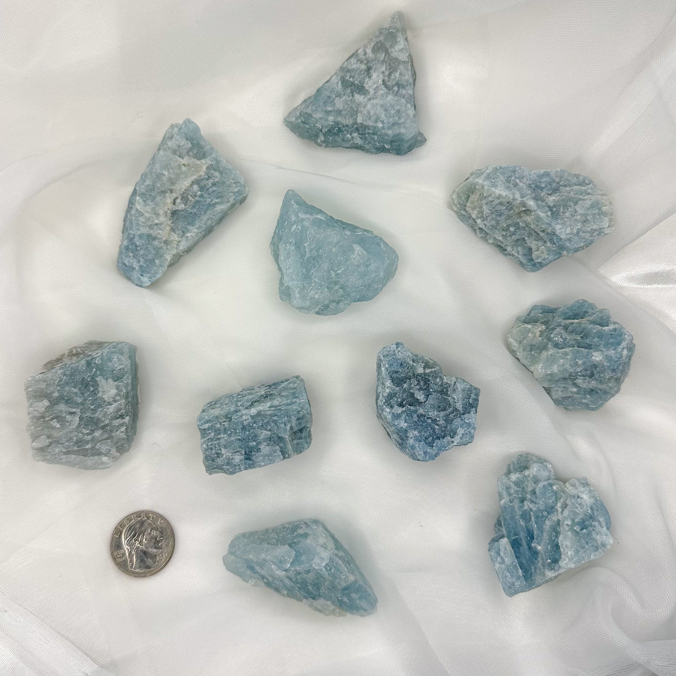 Raw Aquamarine Stone