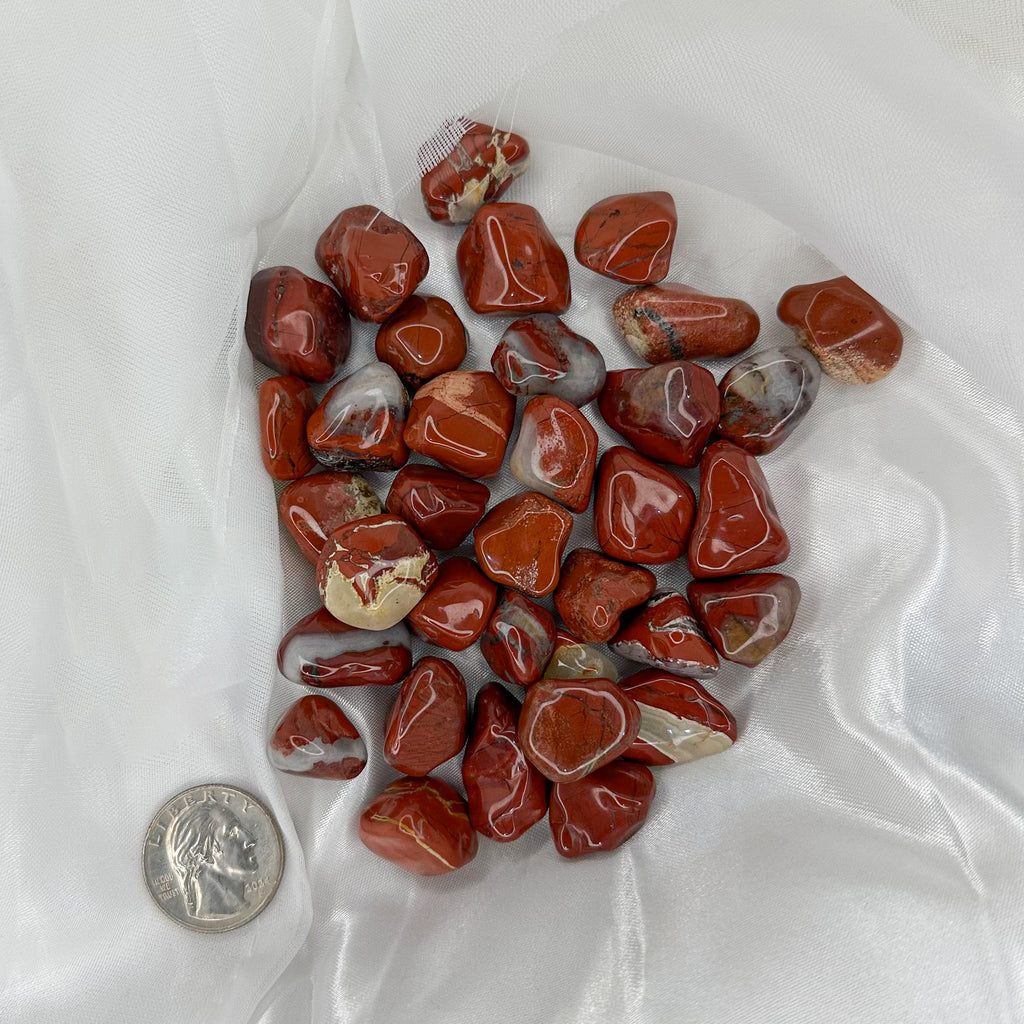 Red Jasper Tumble Stones