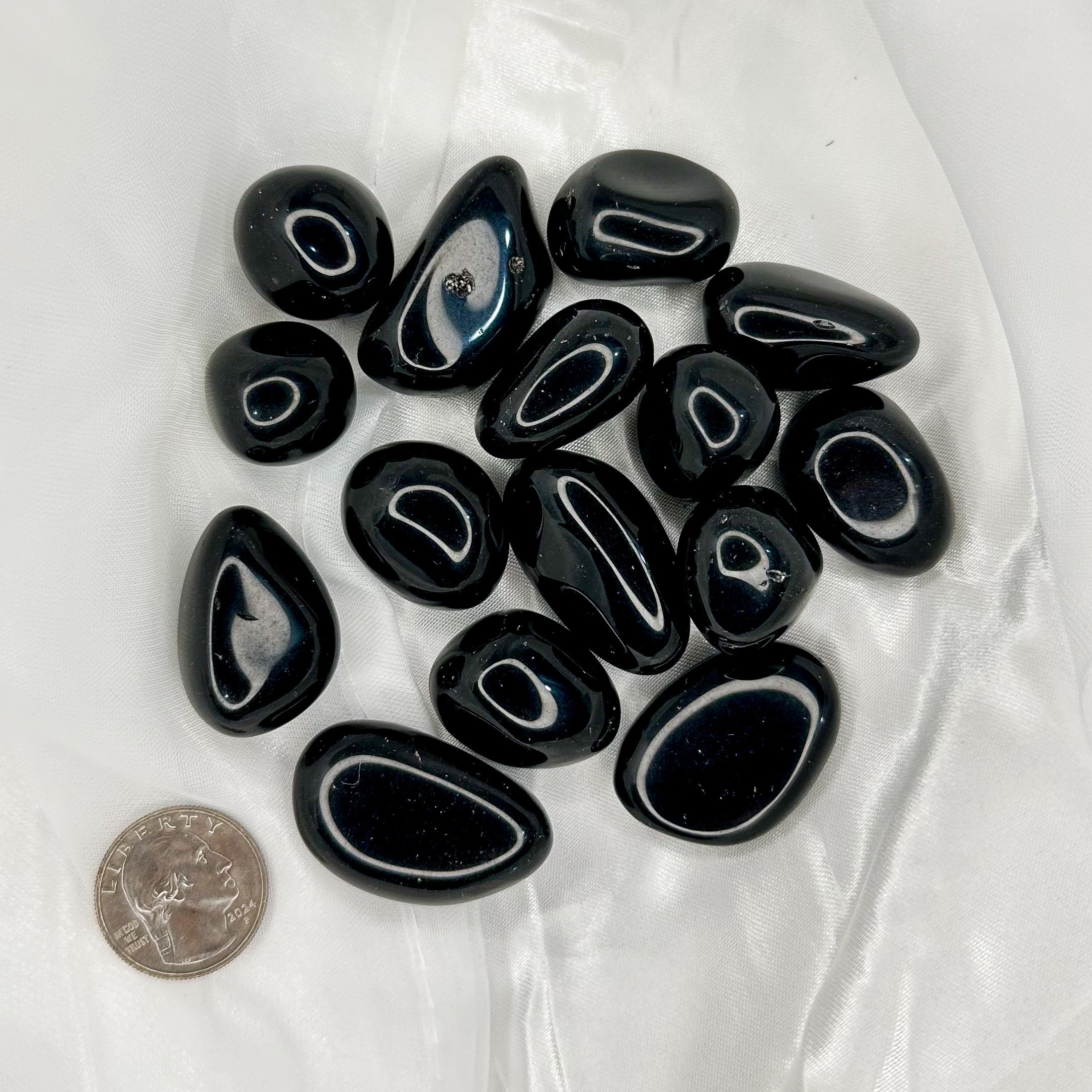 Black Obsidian Tumble Stones