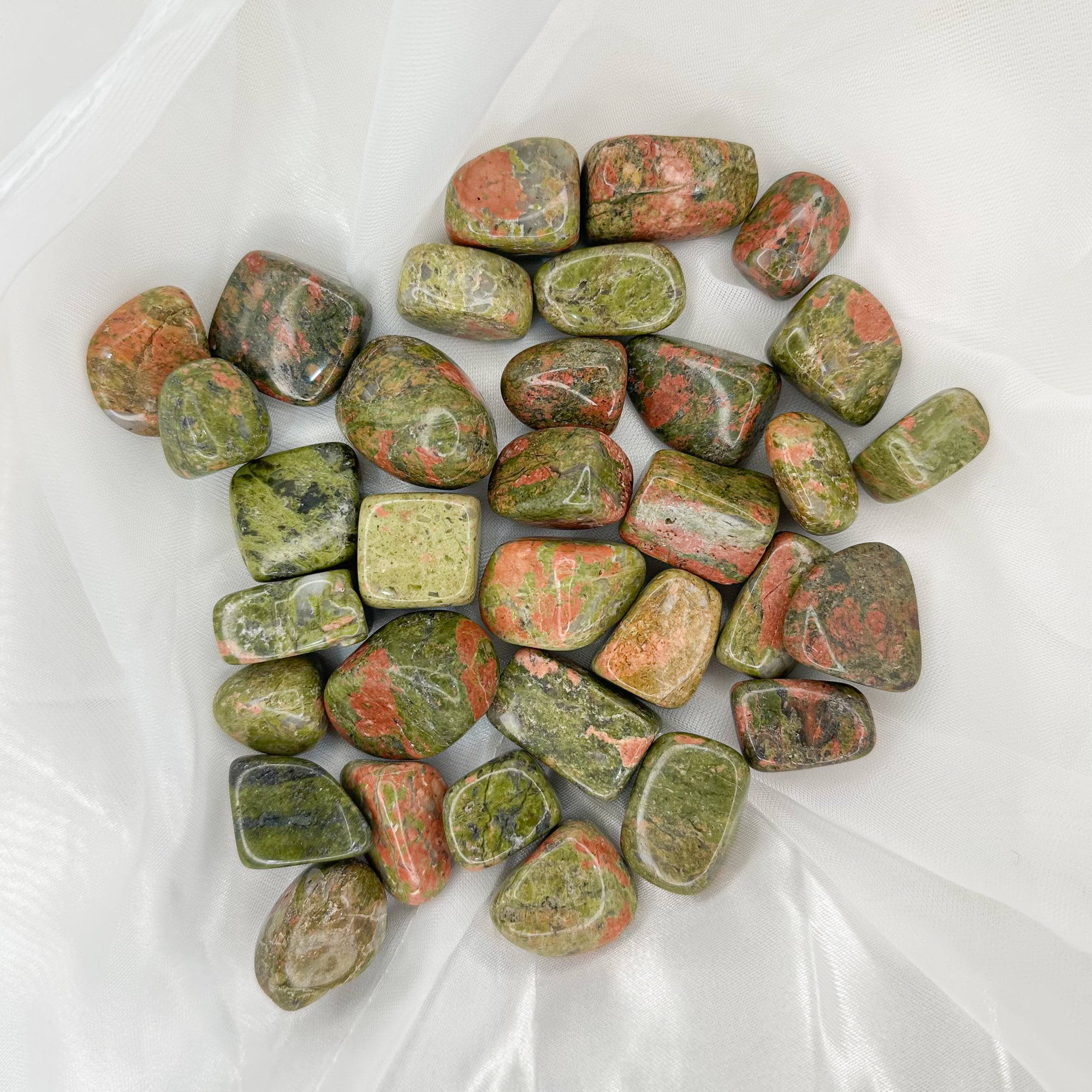 Unakite Tumble Stones