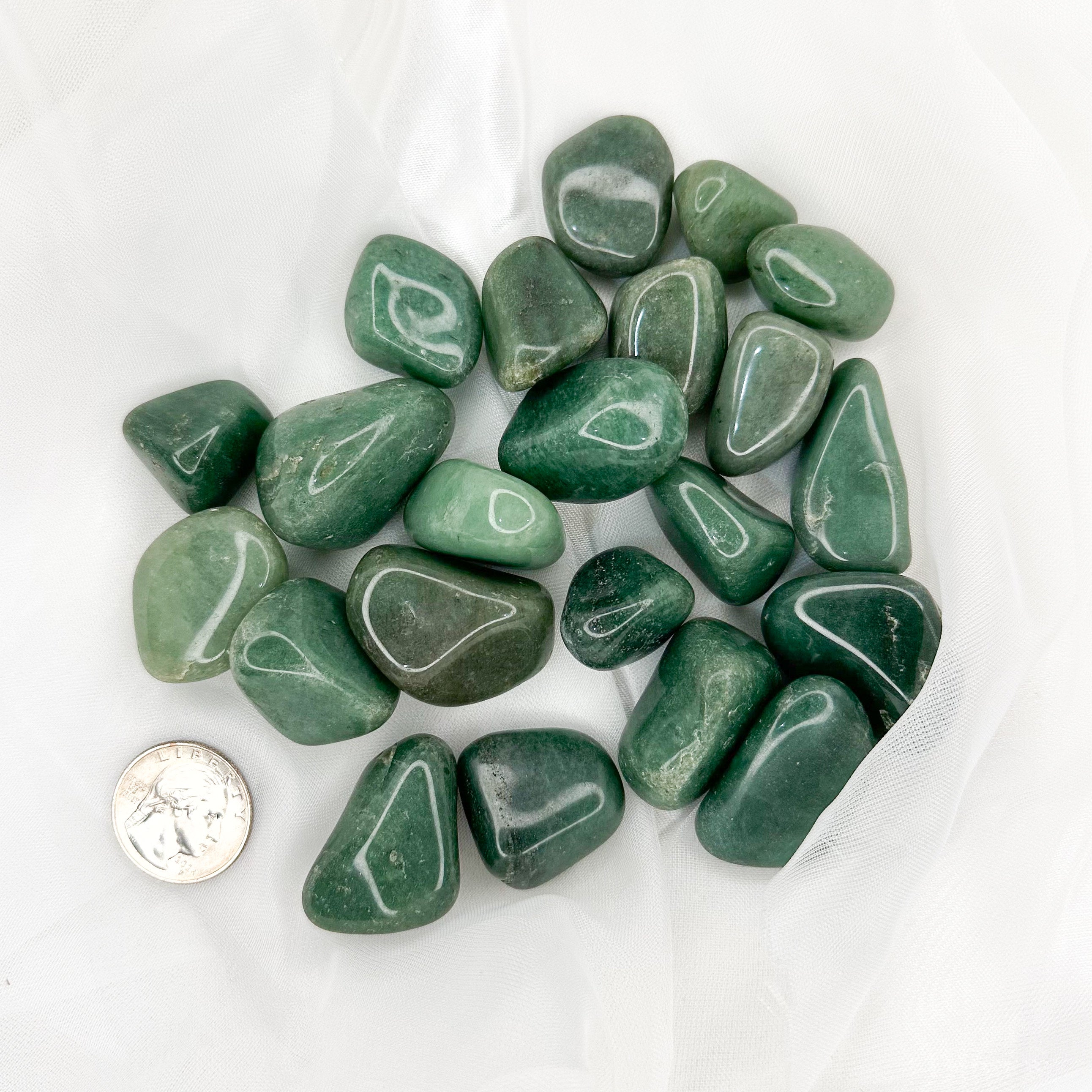 Green Aventurine Tumble Stones