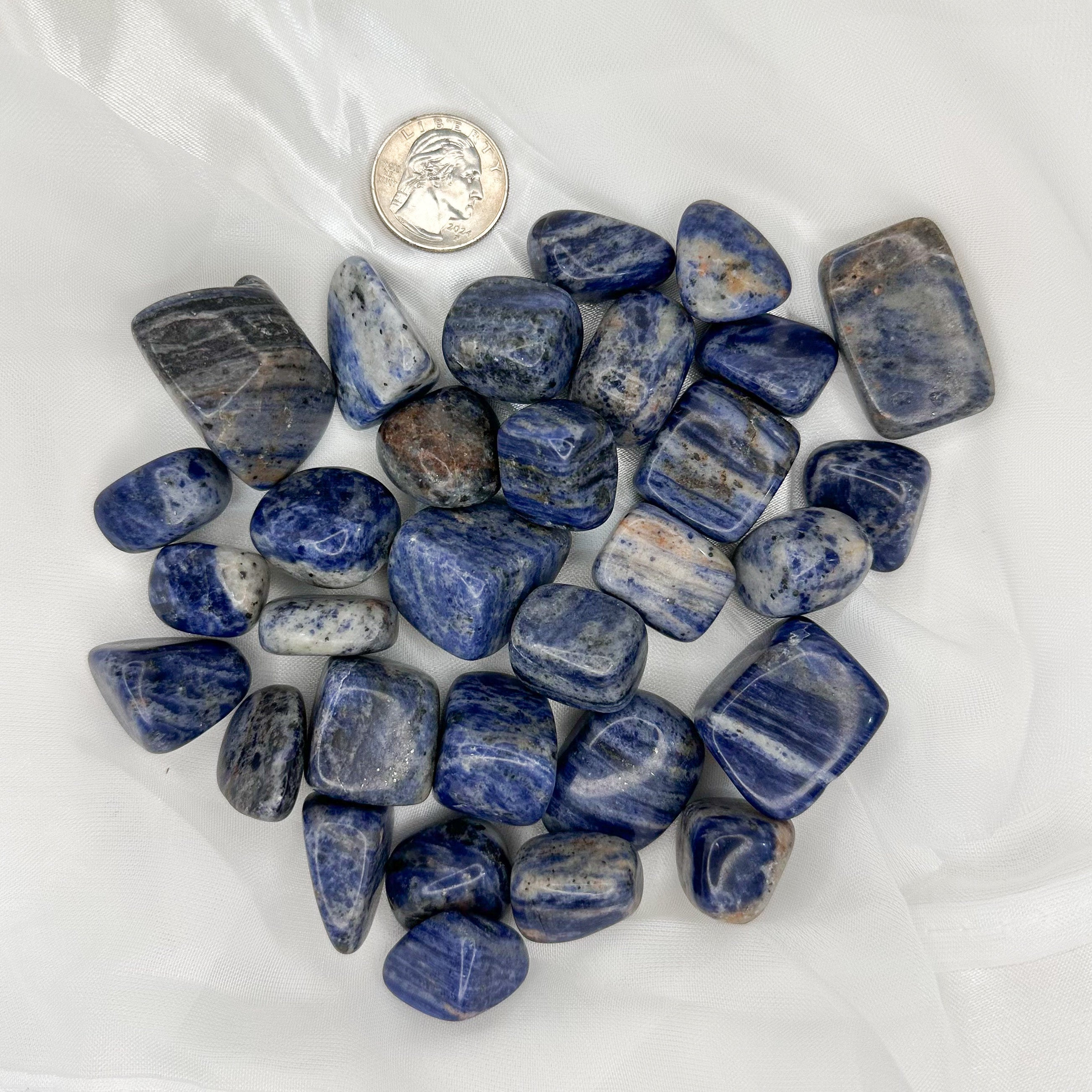 Sodalite Tumble Stones