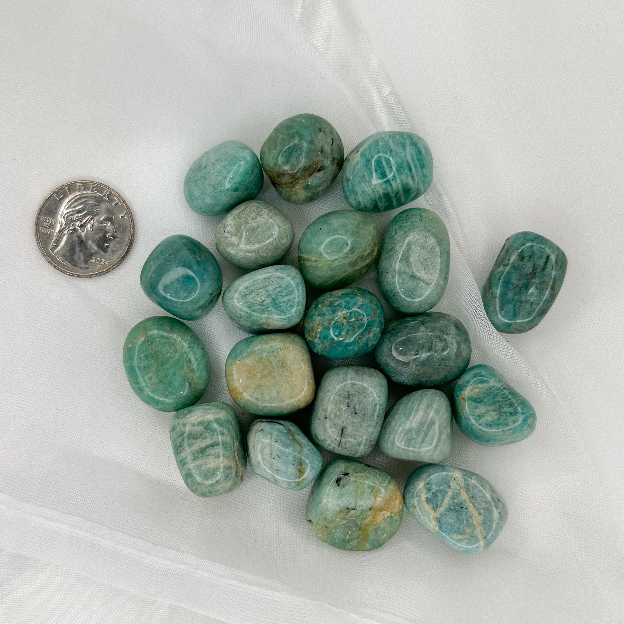 Amazonite Tumble Stones