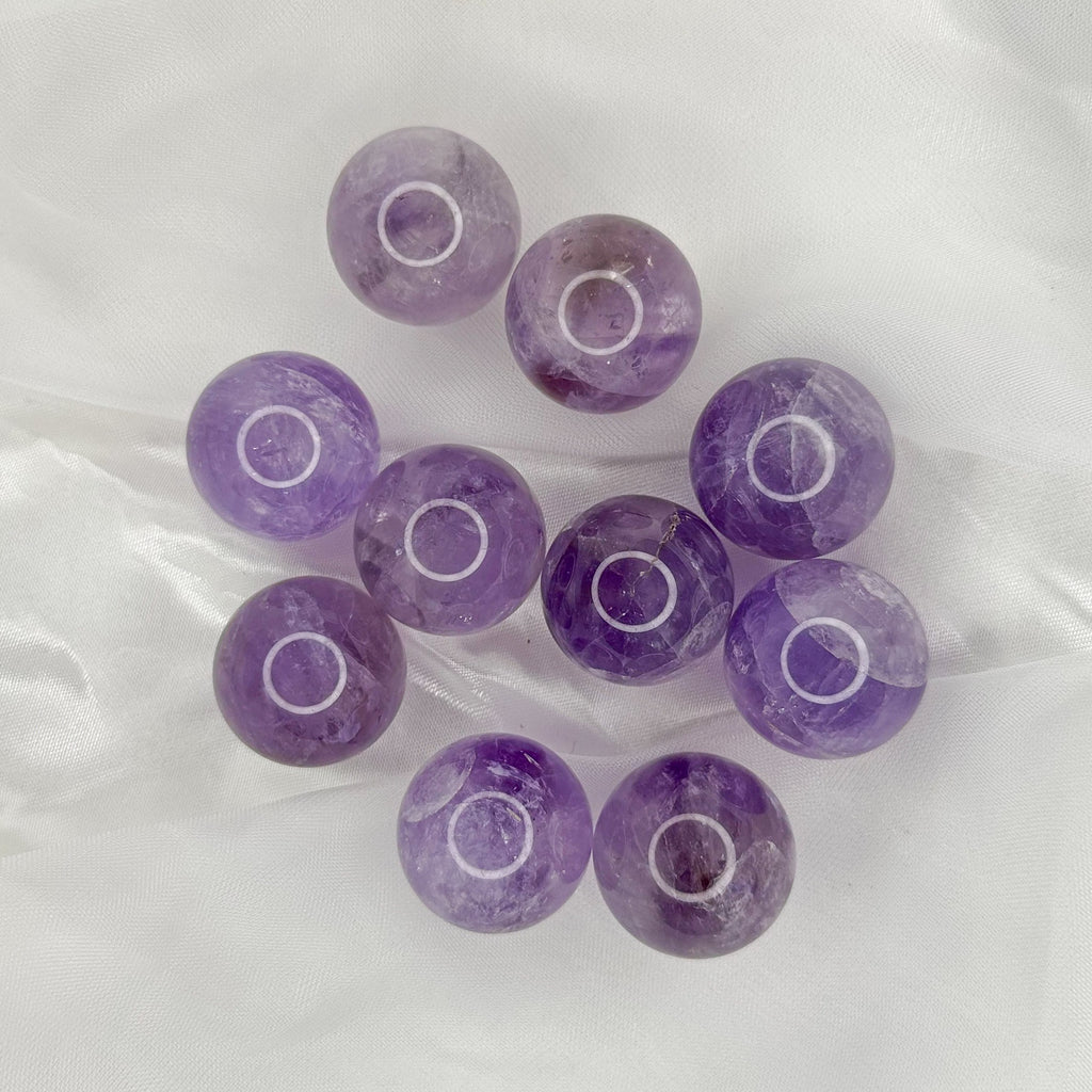Amethyst Spheres
